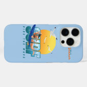 De surfer rijdt de golf | (F) Case-Mate iPhone Case (Achterkant (horizontaal))