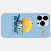 De surfer rijdt de golf | (F) Case-Mate iPhone Case (Achterkant (horizontaal))