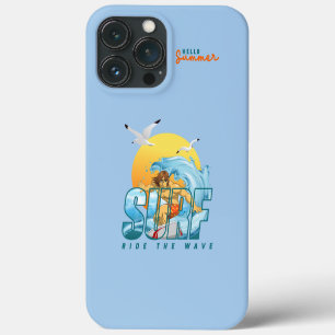 De surfer rijdt de golf   (M) Case-Mate iPhone Case
