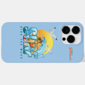 De surfer rijdt de golf | (M) Case-Mate iPhone Case (Achterkant (horizontaal))