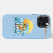 De surfer rijdt de golf | (M) iPhone Hoesje (Achterkant horizontaal)