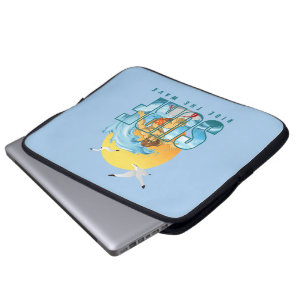 De Surfer rijdt op de Golf   15-inch laptophoes (M Laptop Sleeve