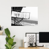 De surfers bekijken poster (Thuiskantoor)