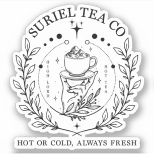 De Suriel Tea Co Company ACOTAR Velaris 2WH1 Sticker