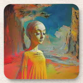 De surrealisme van dit alles bier onderzetter