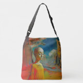 De surrealisme van dit alles crossbody tas (Achterkant)