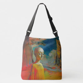 De surrealisme van dit alles crossbody tas