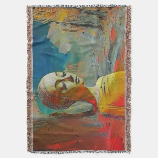 De surrealisme van dit alles deken (Voorkant Verticaal)