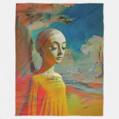 De surrealisme van dit alles fleece deken (Voorkant)