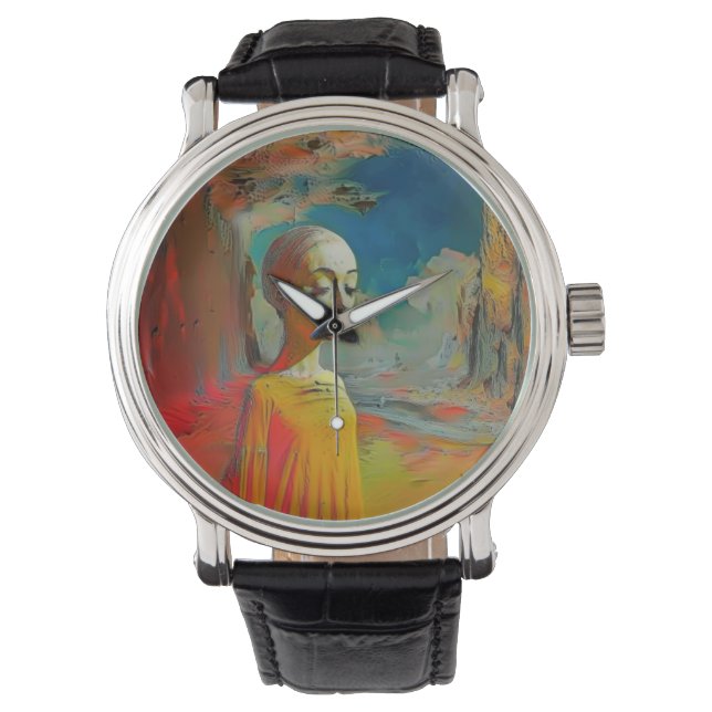 De surrealisme van dit alles horloge (Voorkant)