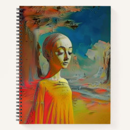 De surrealisme van dit alles notitieboek