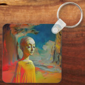 De surrealisme van dit alles sleutelhanger (Achterkant)