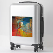 De surrealisme van dit alles sticker (Koffer)