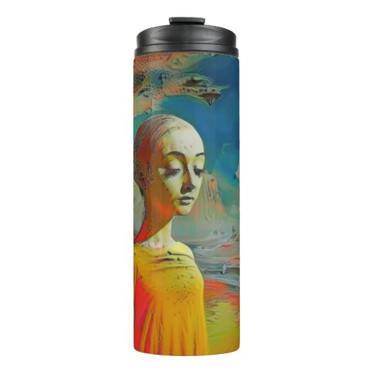 De surrealisme van dit alles thermosbeker (Voorkant)