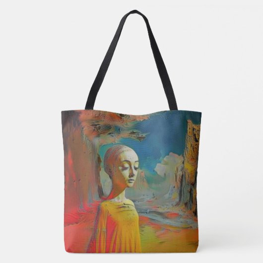 De surrealisme van dit alles tote bag (Achterkant)