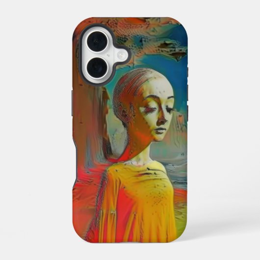 De Surrealiteit ervan iPhone 16 Hoesje (Achterkant)
