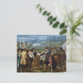 De Surrender of Breda, 1625, c.1635 Briefkaart (Staand voorkant)