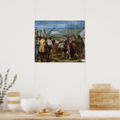 De Surrender of Breda, 1625, c.1635 Poster (Keuken)