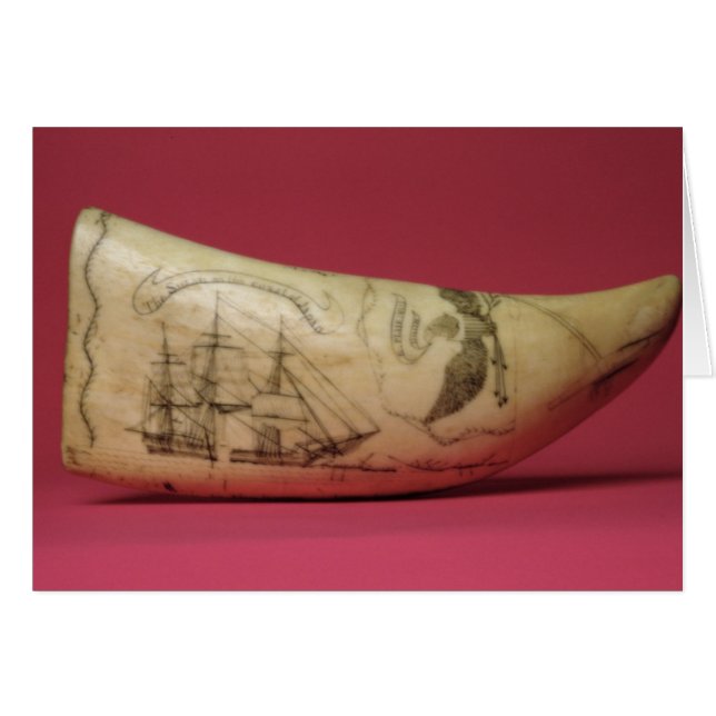 De Susan aan de kust van de Japanse Scrimshaw (Voorkant Horizontaal)