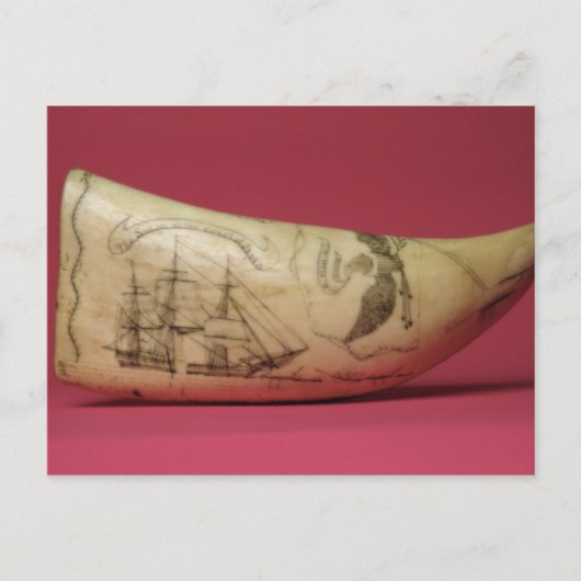 De Susan aan de kust van de Japanse Scrimshaw Briefkaart (Voorkant)