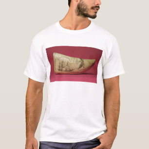 De Susan aan de kust van de Japanse Scrimshaw T-shirt