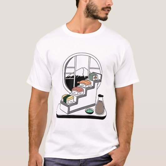 De Sushi Bar  T-shirt (Voorkant)