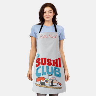De sushi club, sushi schort