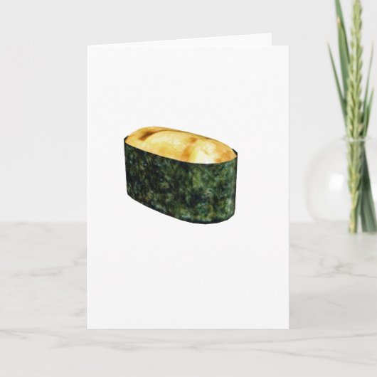 De Sushi van Uni van Gunkan Kaart (Voorkant)