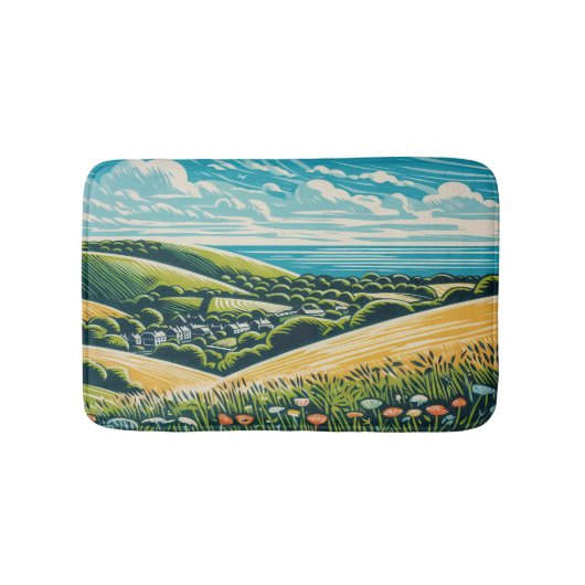 De Sussex Downs Badmat (Voorkant)