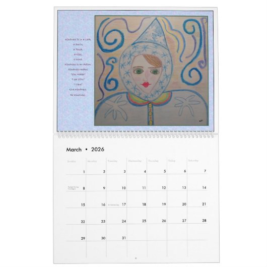 De Suzan J van 2017. Collectie Calander Kalender (Mar 2026)
