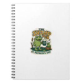 De Swamp Pub Kikker St.Patrick's Day Notitieboek