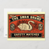 De Swan Merkveiligheid komt overeen met Briefkaart (Voorkant / Achterkant)