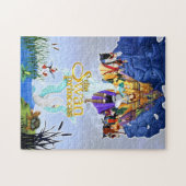 De Swan Princess Persoonlijke Foto Puzzle Legpuzzel (Horizontaal)