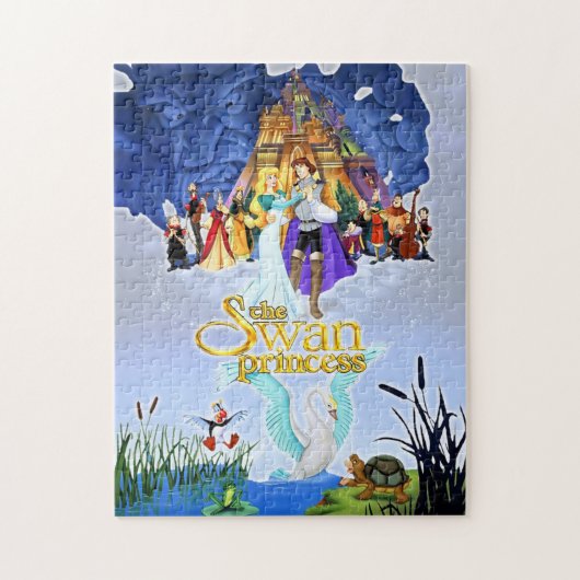De Swan Princess Persoonlijke Foto Puzzle Legpuzzel (Verticaal)