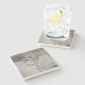 De Swan Princess Stenen Onderzetter (Zijkant)