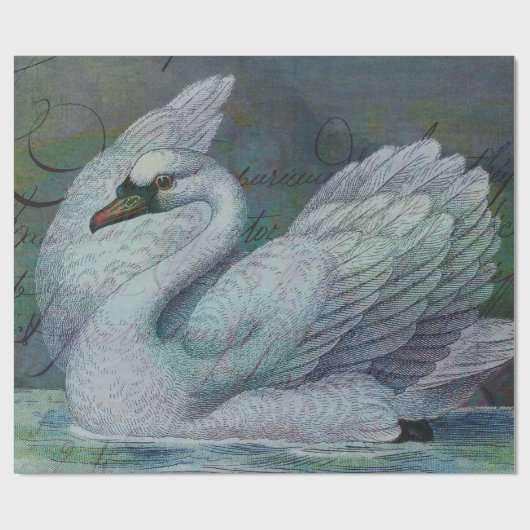 De Swan ruist ook Cadeaupapier (Vlak)