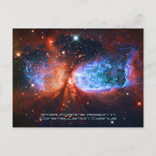 De Swan, Star Birth in Constellation Cygnus Briefkaart