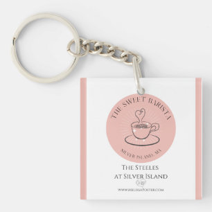 De Sweet Barista Sleutelhanger