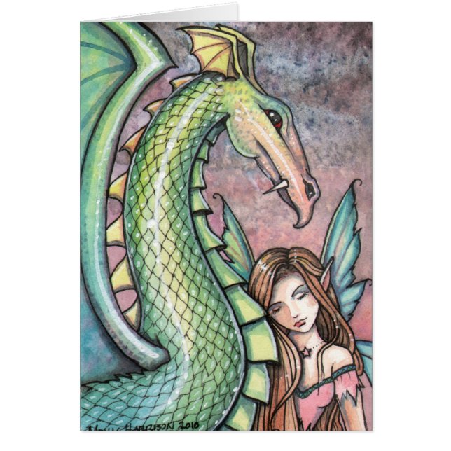 De Sweet Beast Fairy en Dragon Kaart (Voorkant)