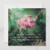 DE SWEET, SIXTEEN PARTIJ Fuchsia Gold Kaart (Achterkant)