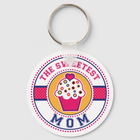 De Sweetest mama Sleutelhanger (Voorkant)