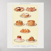 De  Sweets Art van Mrs Beeton Poster (Voorkant)