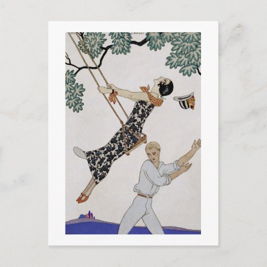 De Swing, jaren 20 Briefkaart (Voorkant)