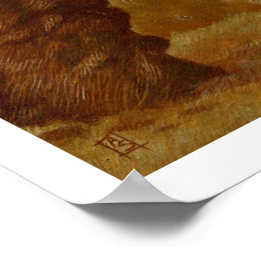 De swingende paus poster (Hoek)