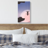 De swinger canvas afdruk (Insitu (Slaapkamer))