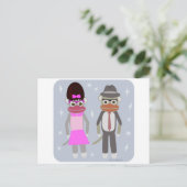 De swingin-sokaapjes briefkaart (Staand voorkant)