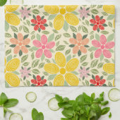 De Swirl Garden Keukenhanddoek (Gevouwen)