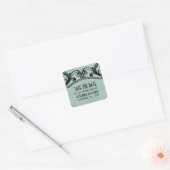 De Swirls van Jade sparen de Stickers van de Datu (Envelop)