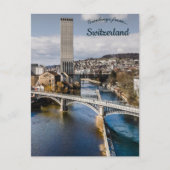 De Swissmill Tower Kornhaus Zürich Zwitserland Briefkaart (Voorkant)