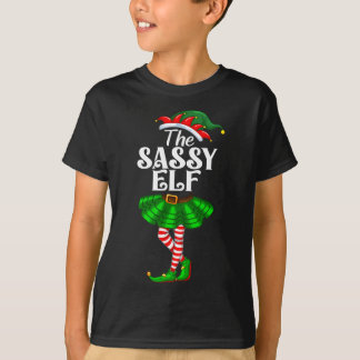 De Sy Elf Kerstmis Grappige Kerst Overeenkomstig F T-shirt